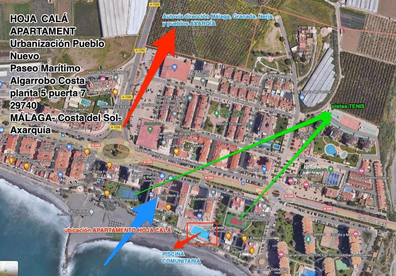 Hoja Cala Apartment Algarrobo Costa Exteriör bild